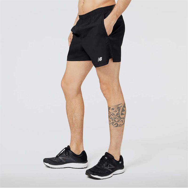 New Balance Mens Accelerate 5 inch Shorts-2